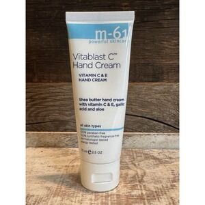 M-61 Vitablast C Hand Cream 75ml / 2.5 oz | Antioxidant Hydration | MSRP $24‎